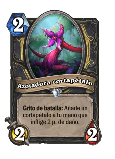 Azotadora cortapétalo