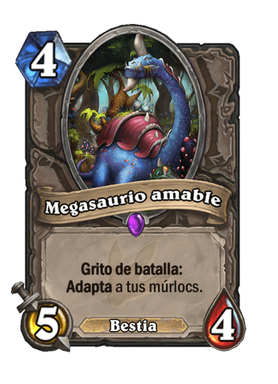 Megasaurio amable