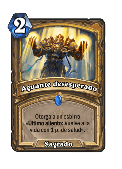 Aguante desesperado