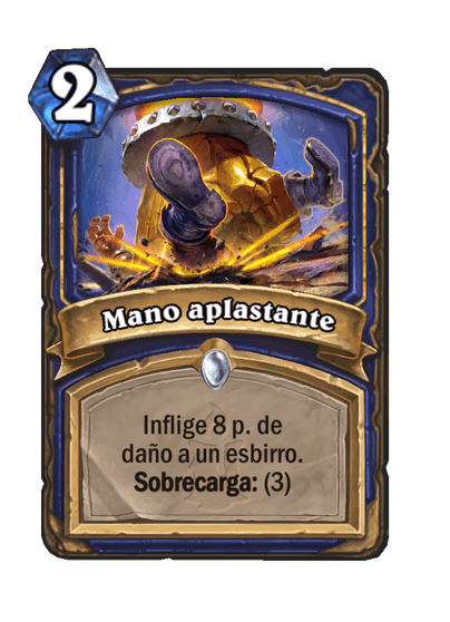 Mano aplastante