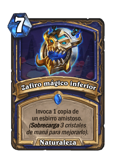 Zafiro mágico inferior