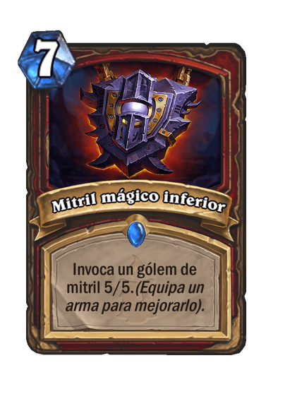 Mitril mágico inferior