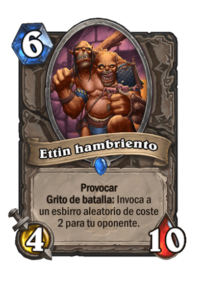 Ettin hambriento