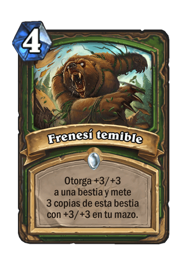 Frenesí temible