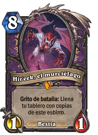 Hir'eek, el murciélago