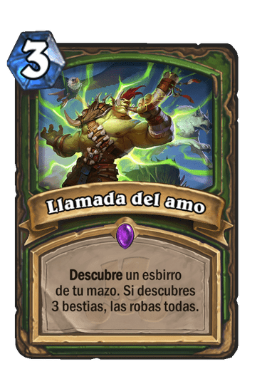 Llamada del amo