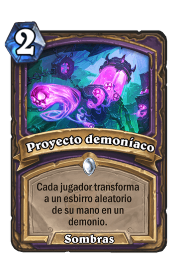 Proyecto demoníaco