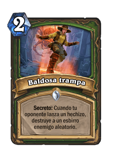 Baldosa trampa