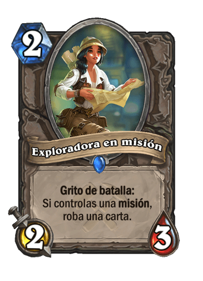 Exploradora en misión