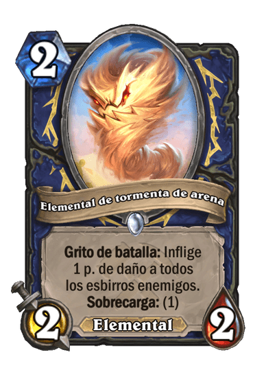 Elemental de tormenta de arena