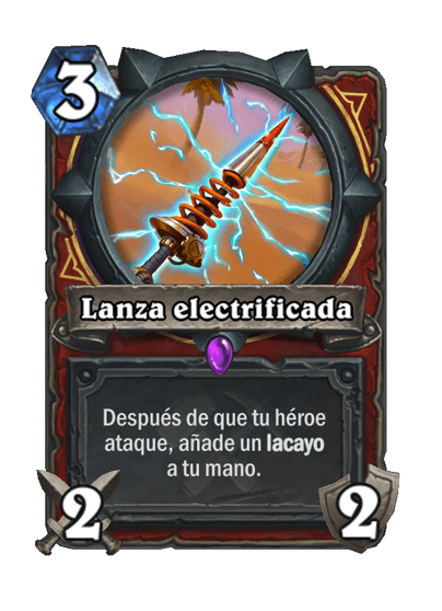 Lanza electrificada