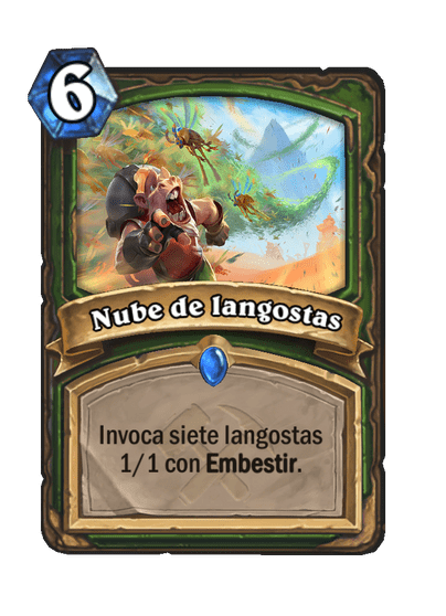 Nube de langostas