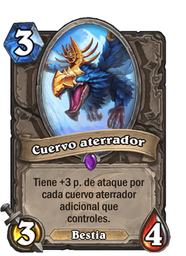 Cuervo aterrador