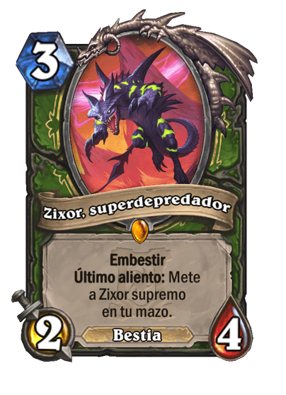 Zixor, superdepredador