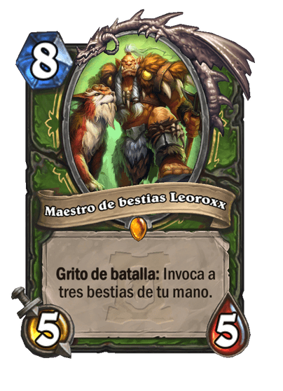 Maestro de bestias Leoroxx