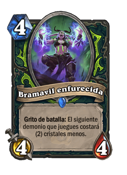 Bramavil enfurecida