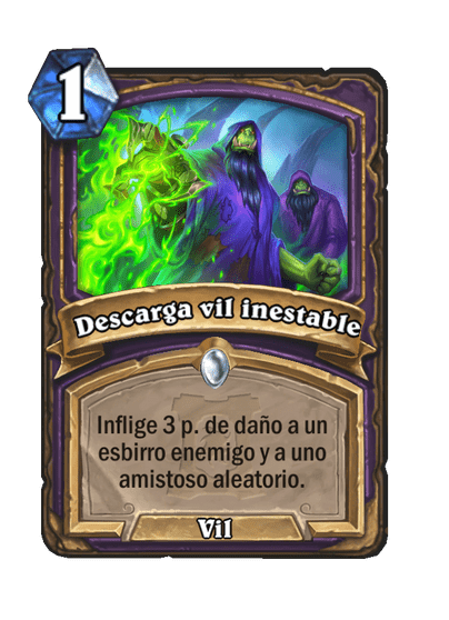 Descarga vil inestable