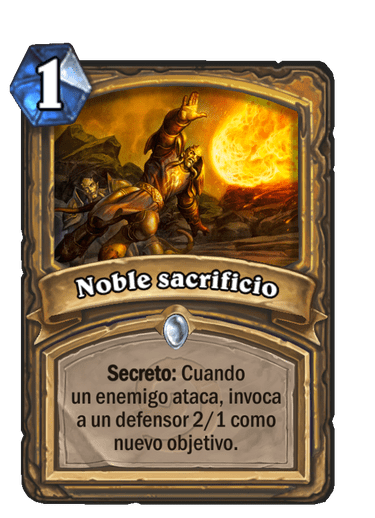 Noble sacrificio (Antiguo)