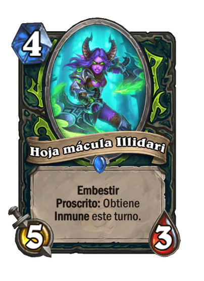 Hoja mácula Illidari