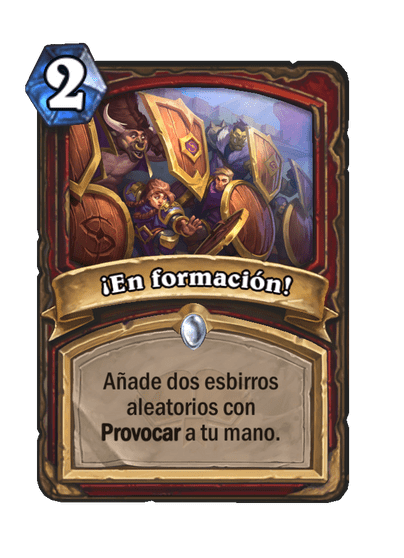 ¡En formación!