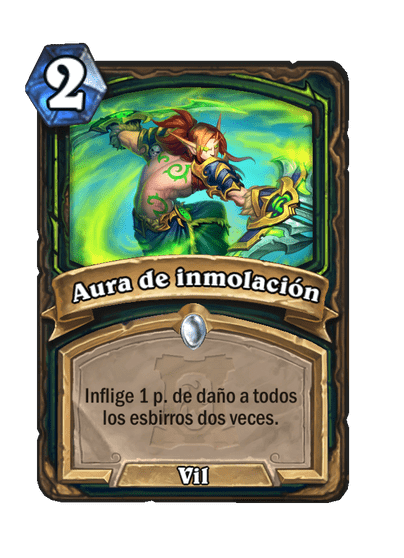 Aura de inmolación