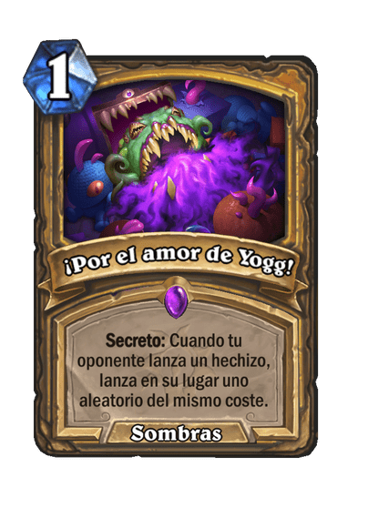 ¡Por el amor de Yogg!