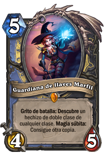 Guardiana de llaves Marfil