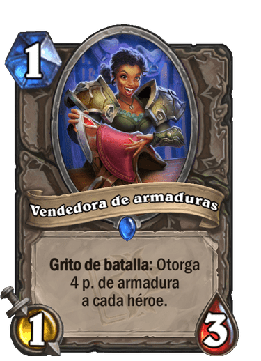 Vendedora de armaduras