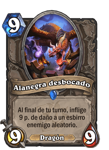 Alanegra desbocado