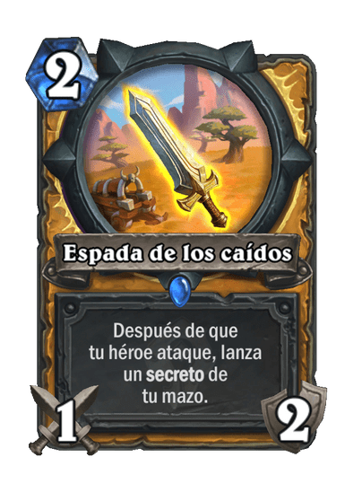 Espada de los caídos