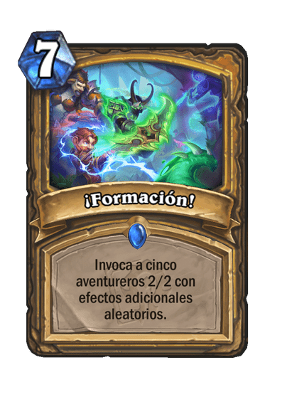 ¡Formación!