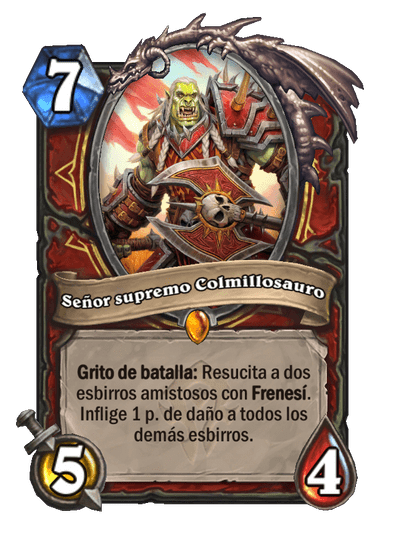 Señor supremo Colmillosauro