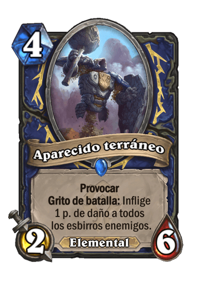 Aparecido terráneo