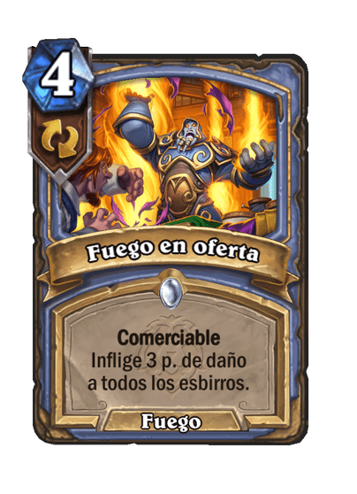 Fuego en oferta