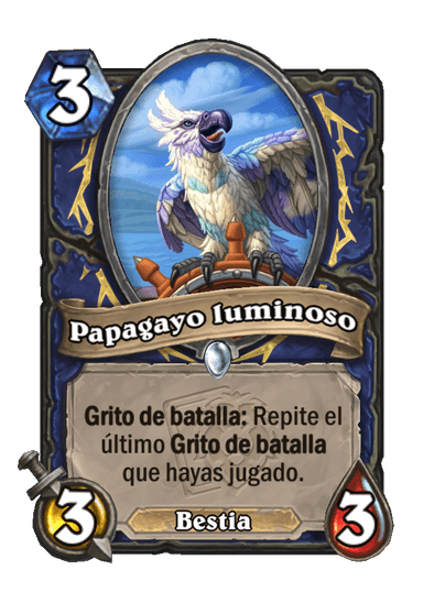 Papagayo luminoso