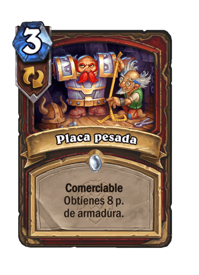 Placa pesada