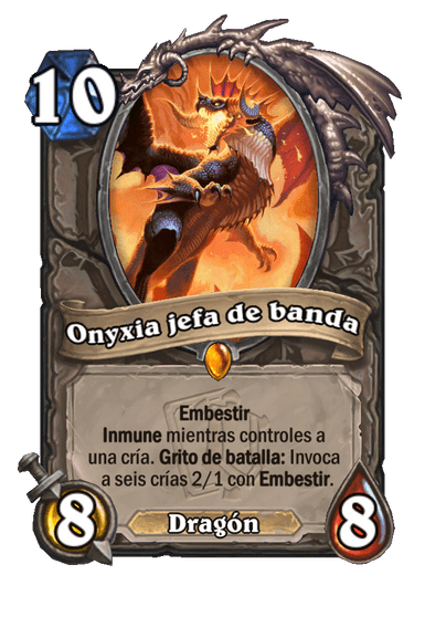 Onyxia jefa de banda