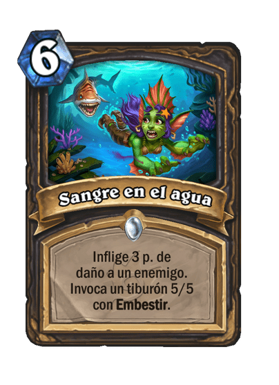 Sangre en el agua