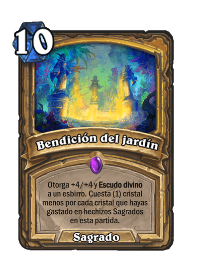 Bendición del jardín