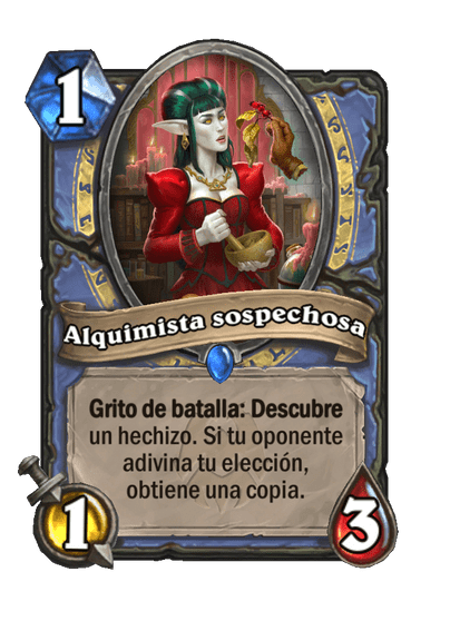 Alquimista sospechosa