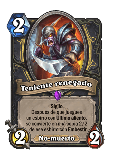 Teniente renegado