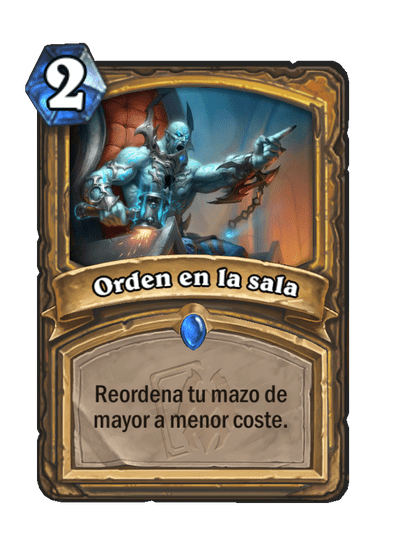 Orden en la sala