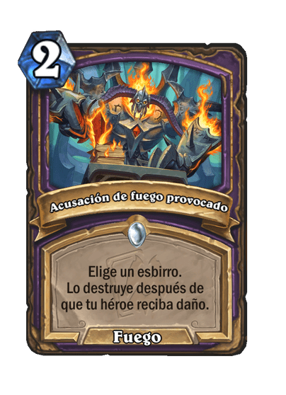 Acusación de fuego provocado