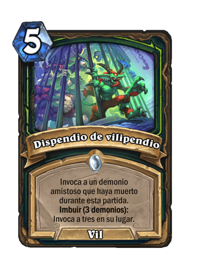 Dispendio de vilipendio