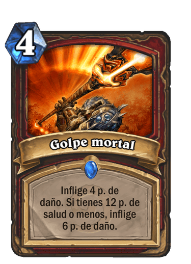 Golpe mortal (Antiguo)