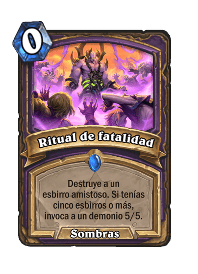 Ritual de fatalidad (Antiguo)