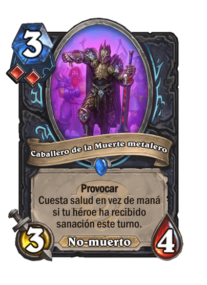 Caballero de la Muerte metalero