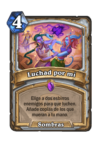 Luchad por mí