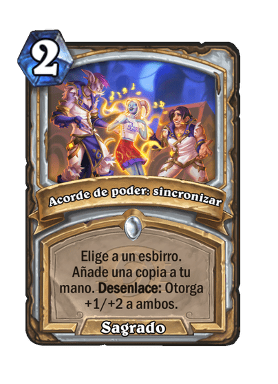 Acorde de poder: sincronizar