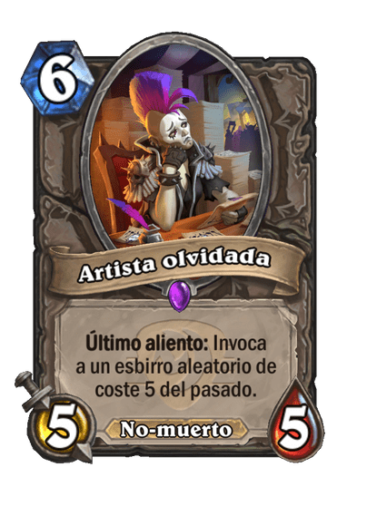 Artista olvidada